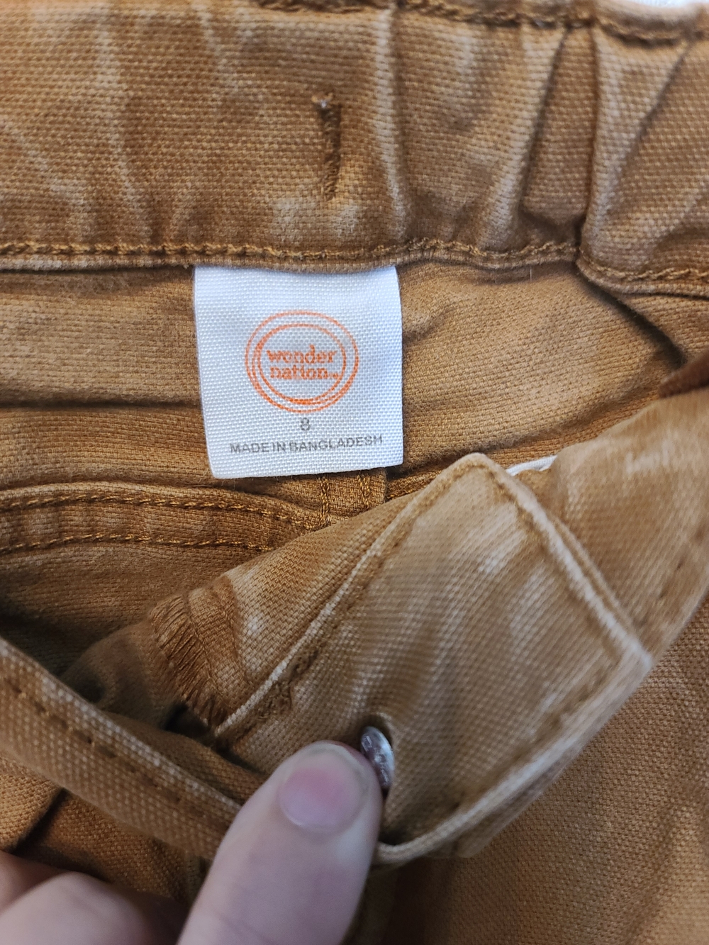 wonder nation Tan Kids Jeans